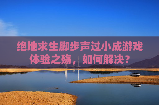 绝地求生脚步声过小成游戏体验之殇，如何解决？