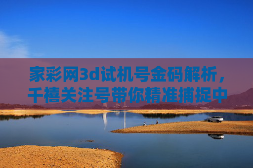 家彩网3d试机号金码解析，千禧关注号带你精准捕捉中奖契机