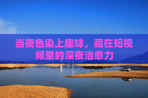 当夜色染上趣味,藏在短视频里的深夜治愈力 当夜色染上趣味,藏在短视频里的深夜治愈力