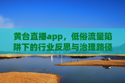 黄台直播app，低俗流量陷阱下的行业反思与治理路径