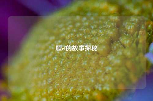 顾cf的故事探秘