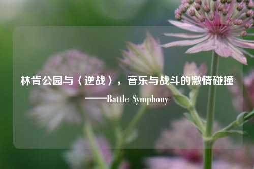 林肯公园与〈逆战〉,音乐与战斗的***碰撞——Battle Symphony