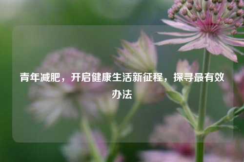 青年减肥，开启健康生活新征程，探寻最有效办法