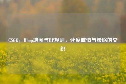 CSGO，Bhop地图与BP规则，速度激情与策略的交织